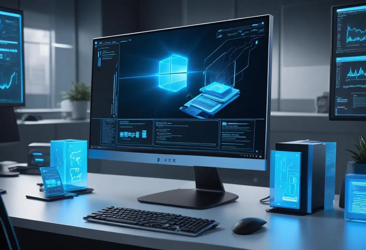 Äntligen enkelt att uppgradera till Windows 11 illustration